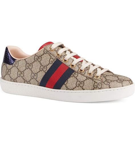 gucci ace sneakers gg|Gucci ace sneakers nordstrom.